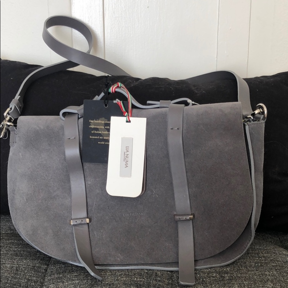 Lia Numa Italian leather bag